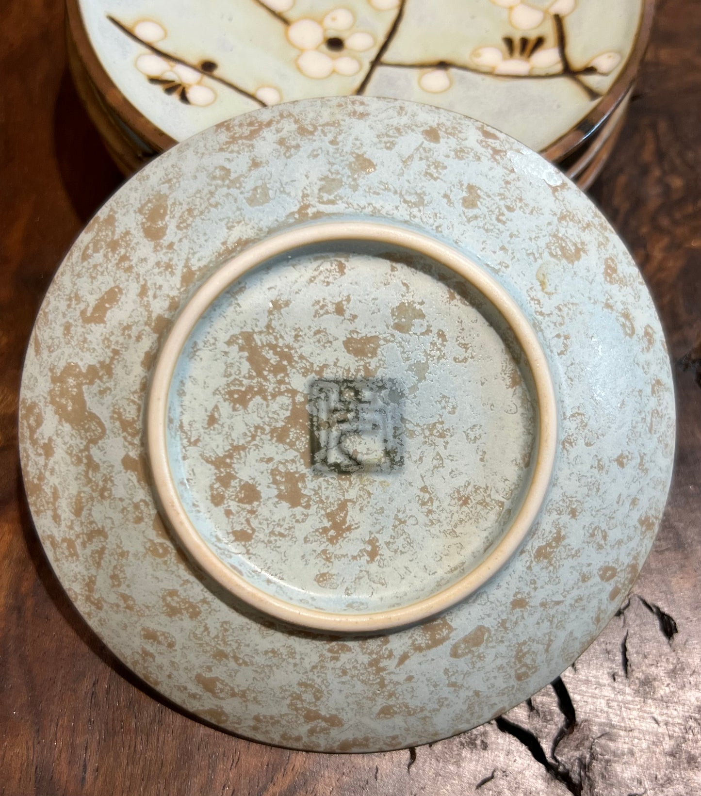 Japanese Hakubai 4" plates